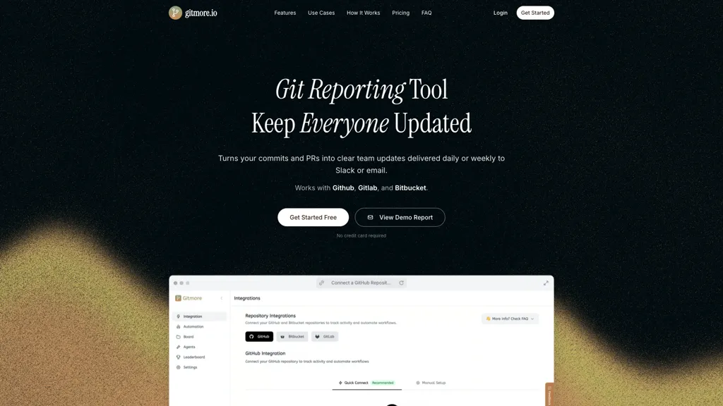 Gitmore alternatives and competitors
