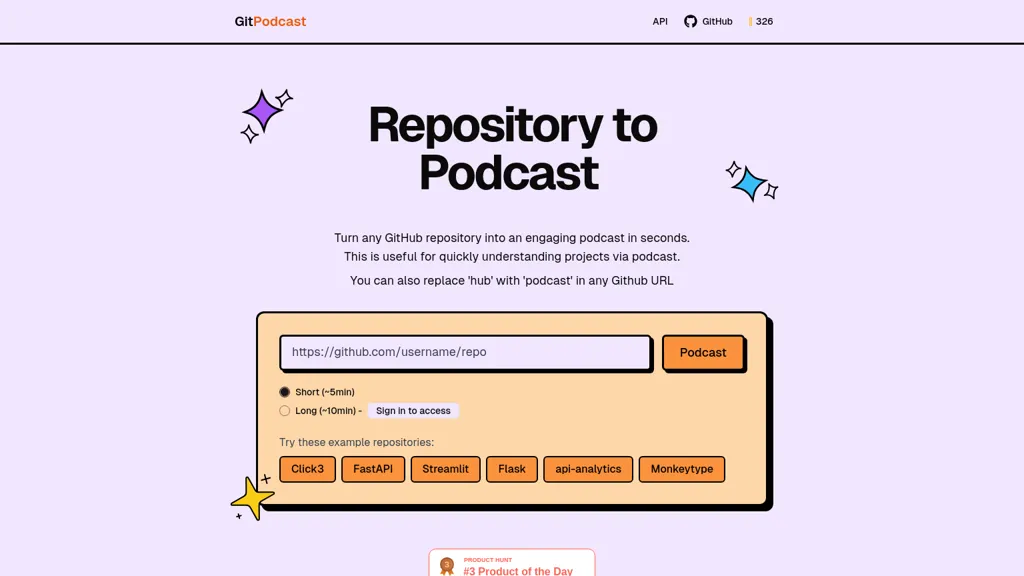 GitPodcast website