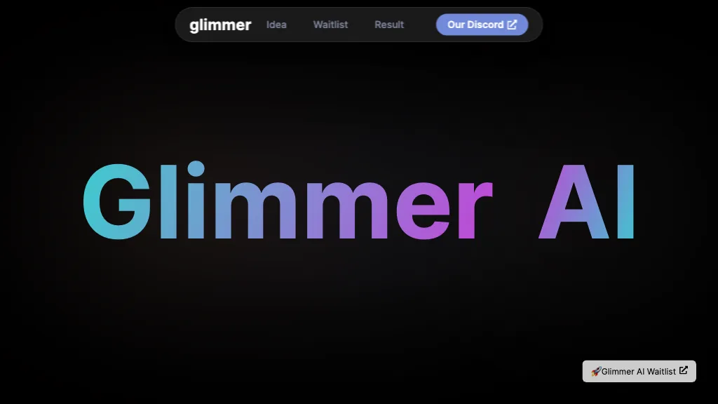 Glimmer website