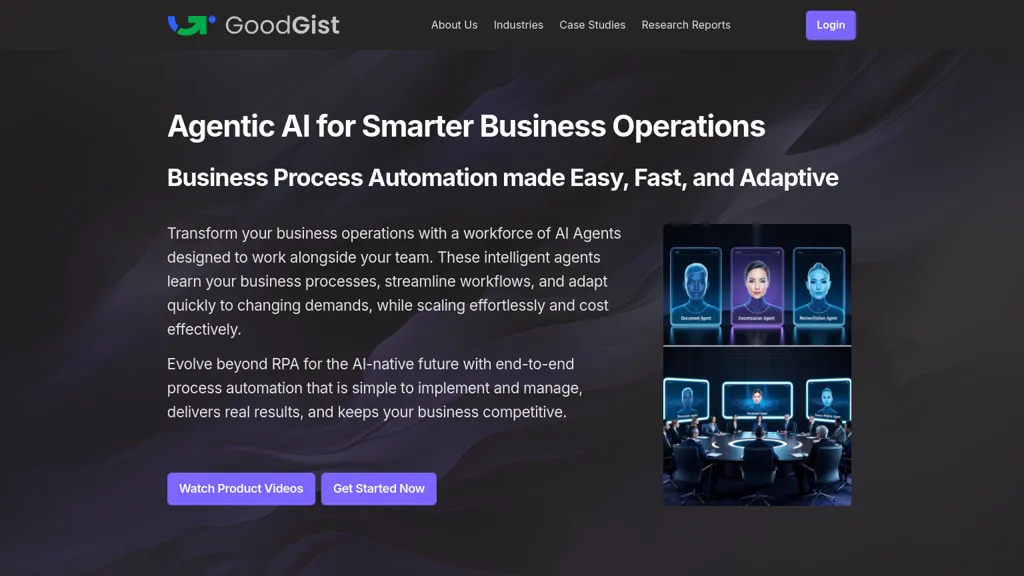 GoodGist website