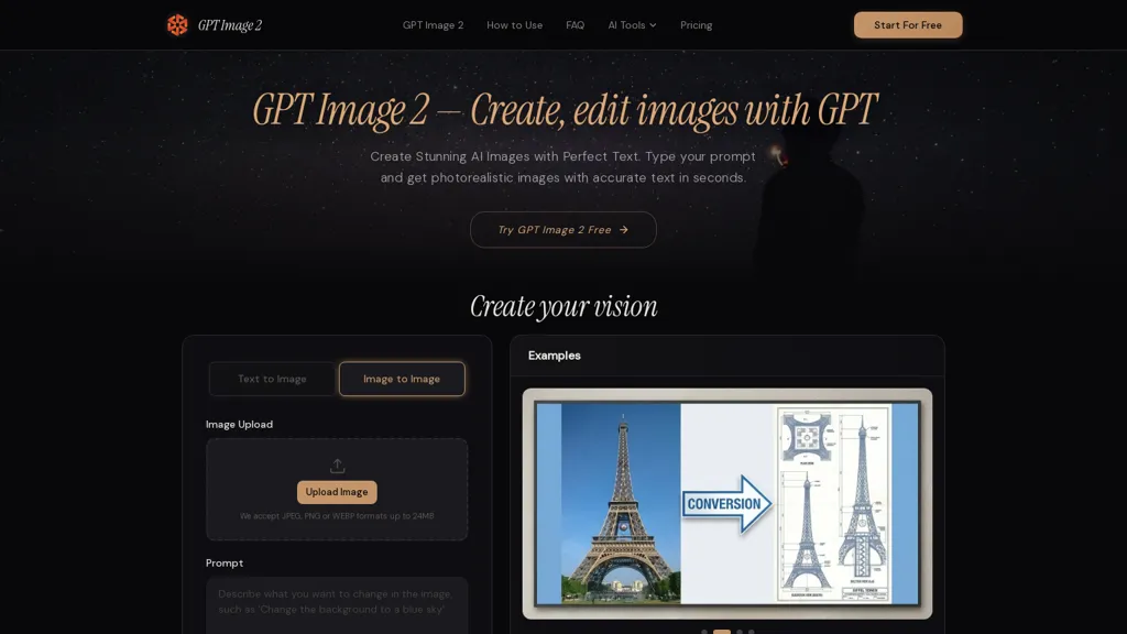 gpt-image2.net AI tool screenshot