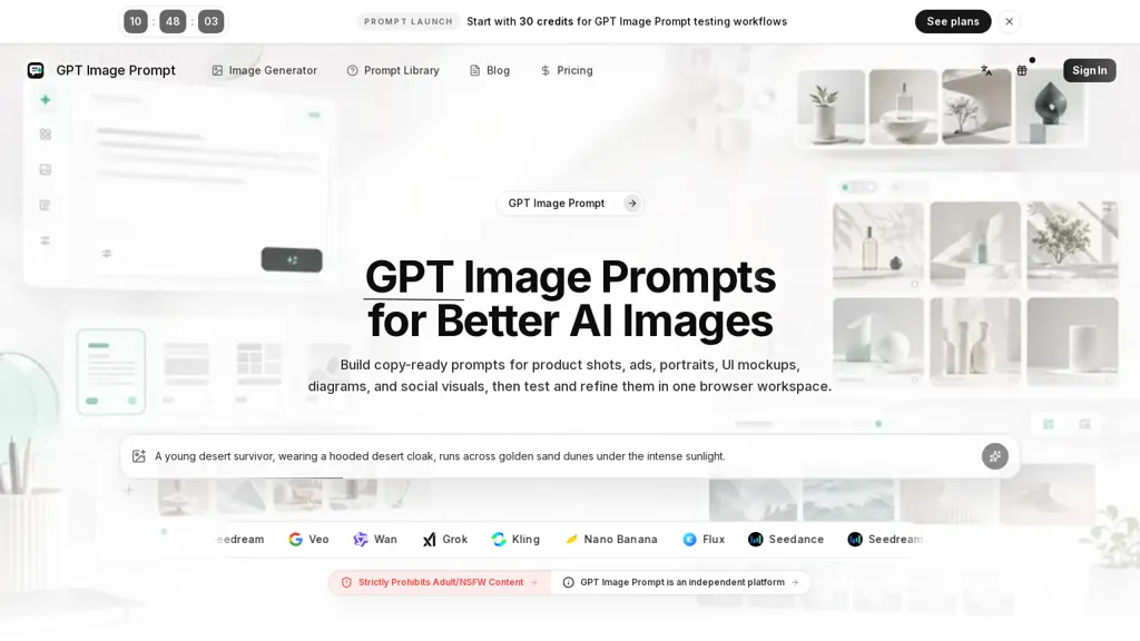 GPTImagesPrompt alternatives and competitors