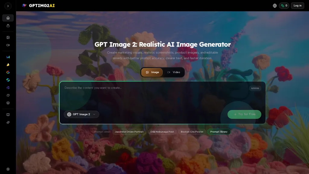 GPT2IMG.AI AI tool screenshot