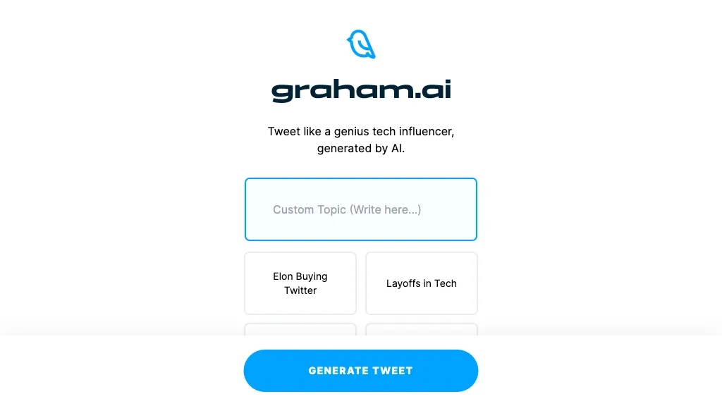 Graham AI website