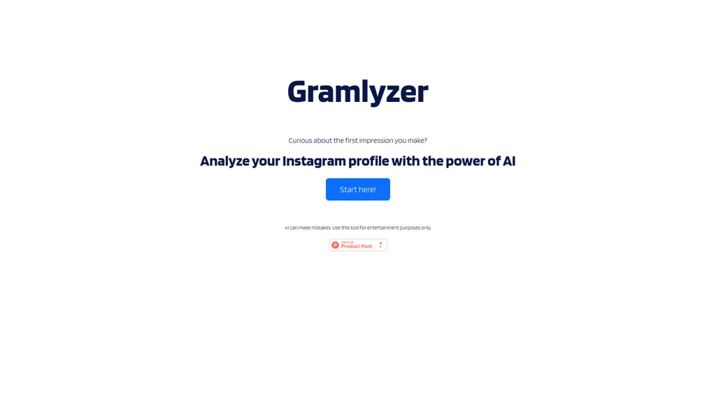 Gramlyzer website