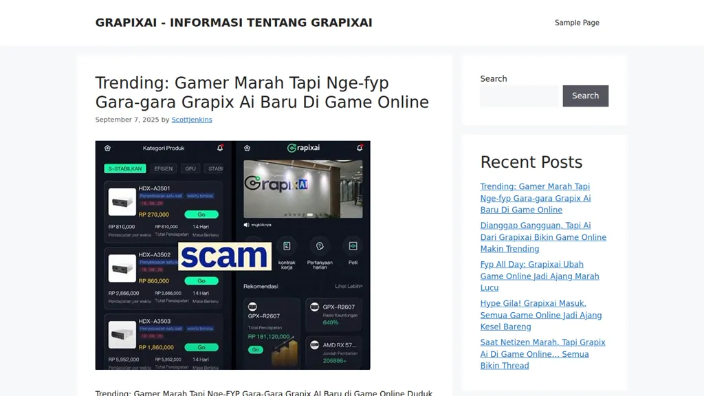 GrapixAI AI tool screenshot