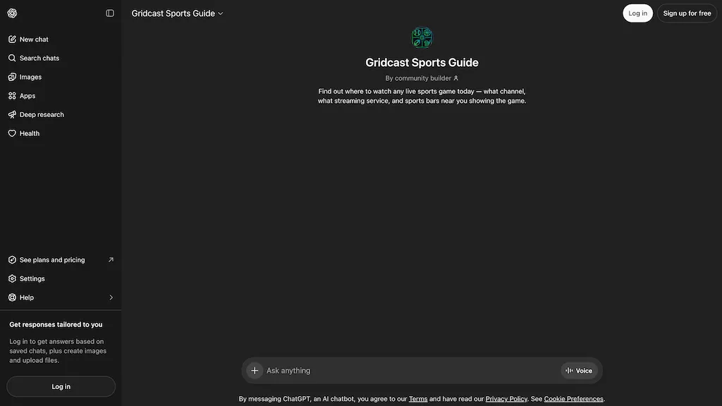 Gridcast Sports Guide alternatives and competitors