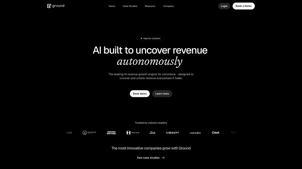 Ground AI tool screenshot