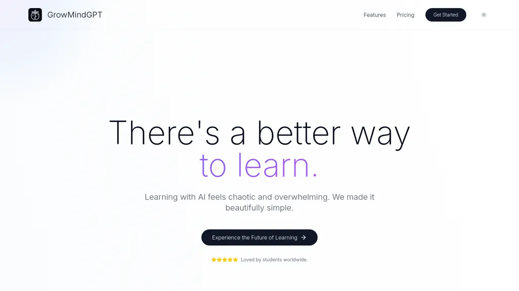 GrowMindGPT website