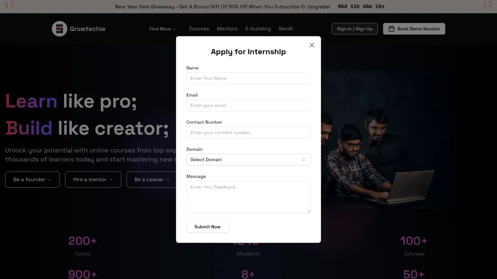 Growtechie website
