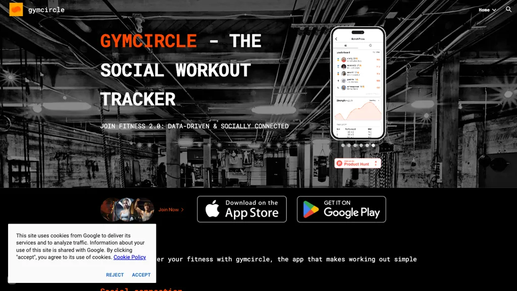 Gymcircle website