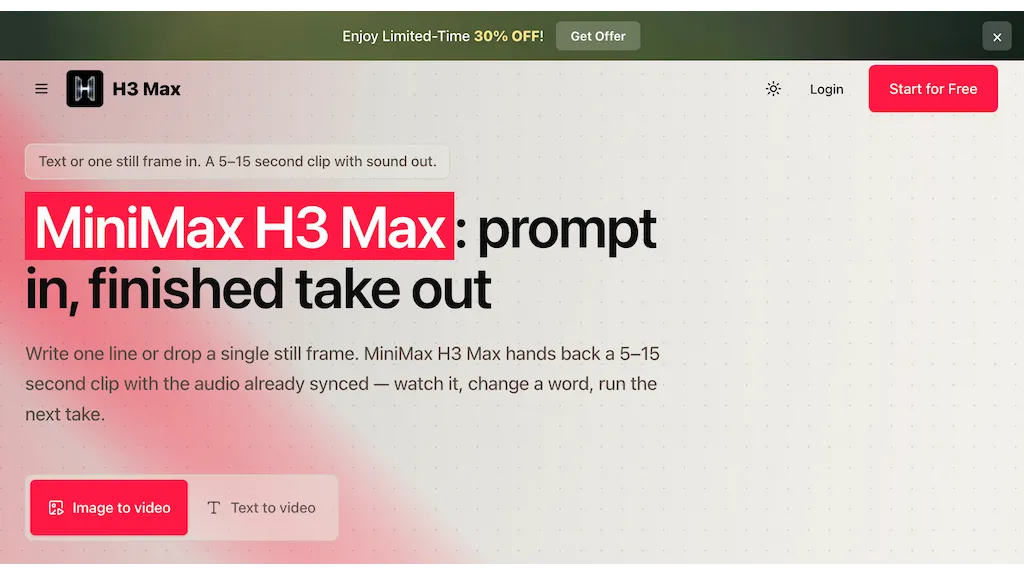 H3max.ai screenshot