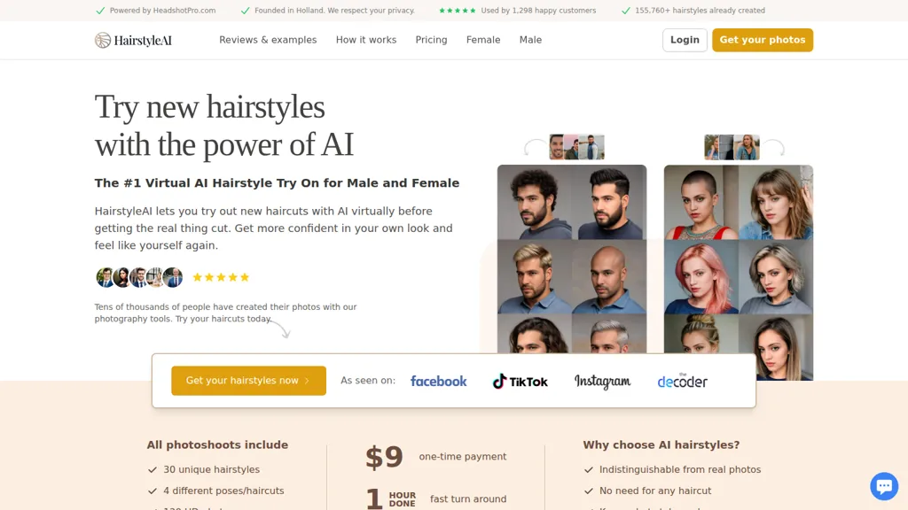 HairstyleAI alternatives and competitors
