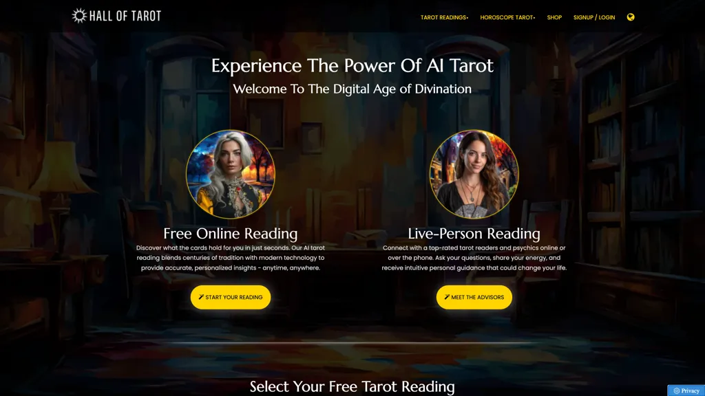 Hall of Tarot alternatives and competitors