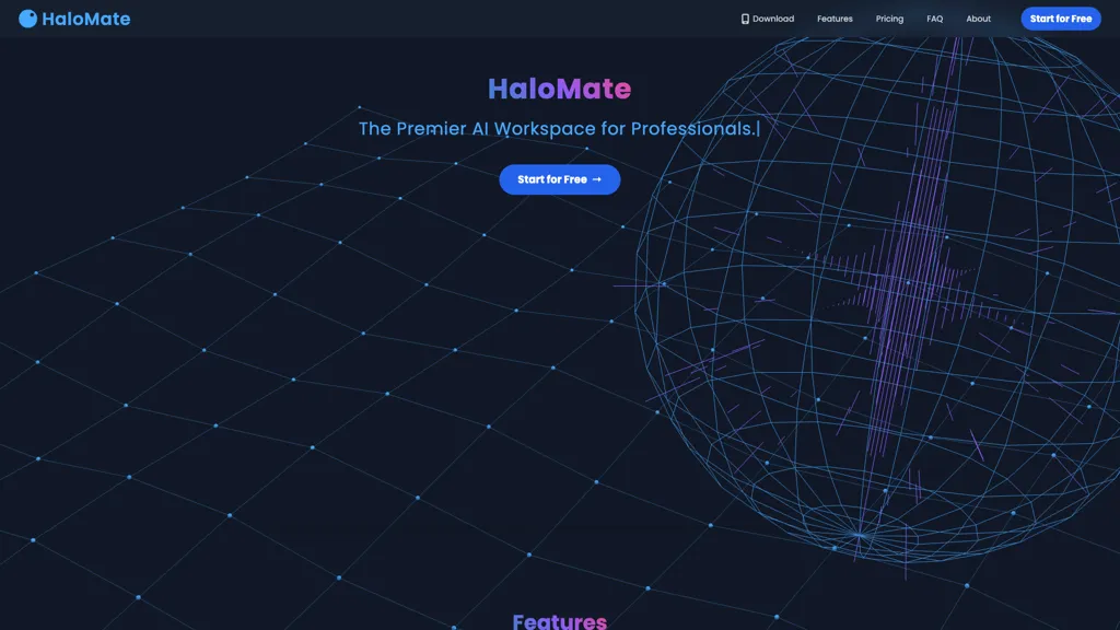 HaloMate AI AI tool screenshot