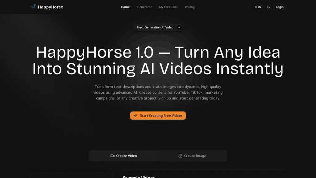 HappyHorse.video alternatives and competitors