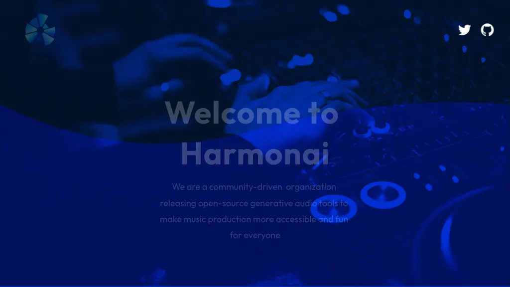 Harmonai website