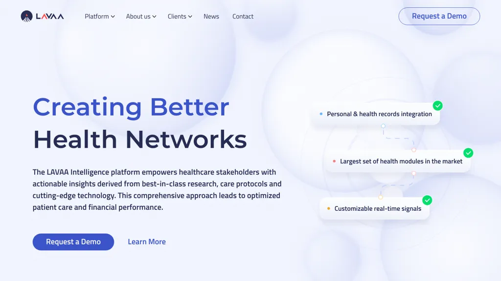 Health Links AI website