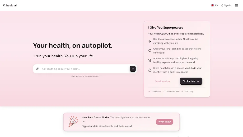 Healz.ai alternatives and competitors