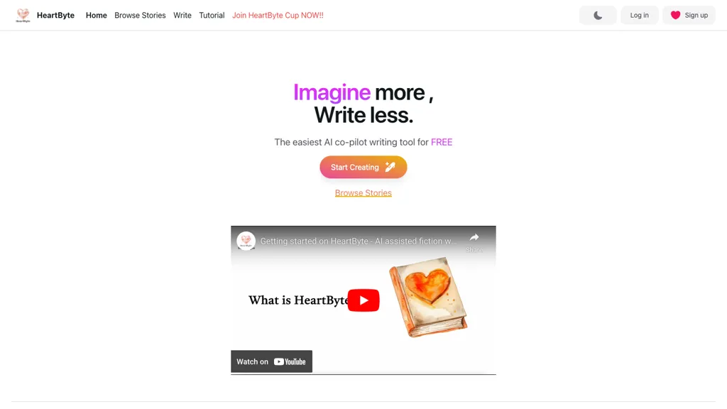 HeartByte website