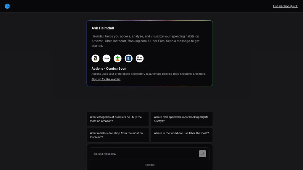 Heimdall gpt website