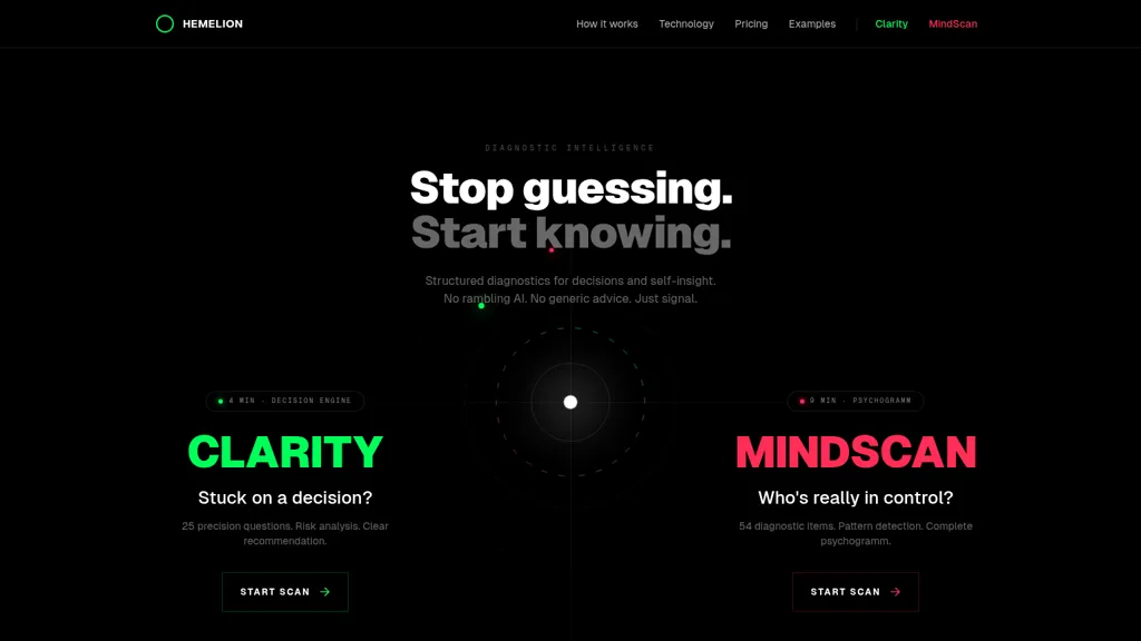 Hemleion AI tool screenshot