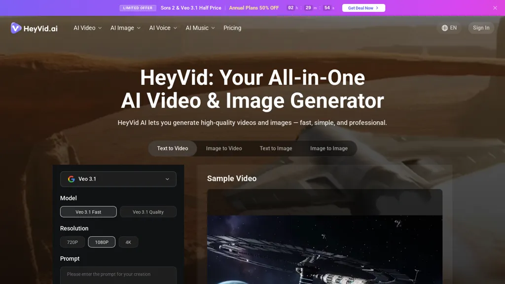 HeyVid.ai alternatives and competitors