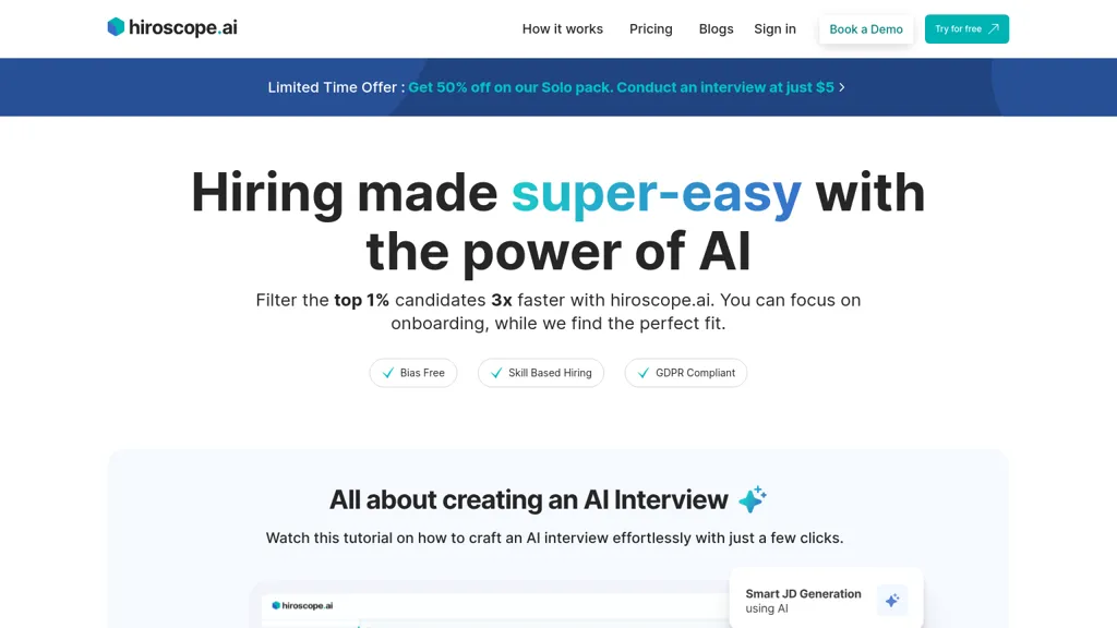 hiroscope.ai website
