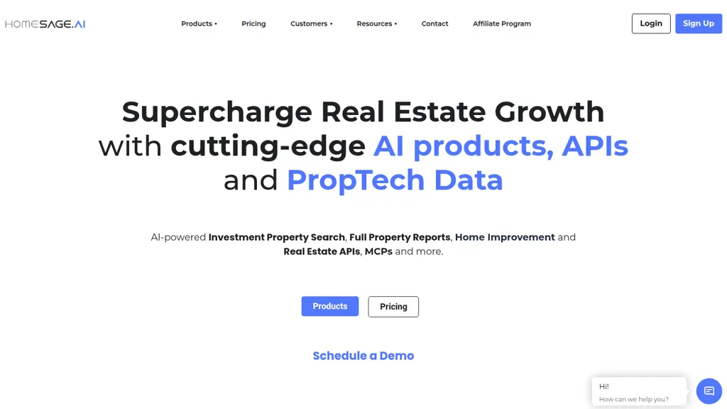Homesage.ai AI tool screenshot