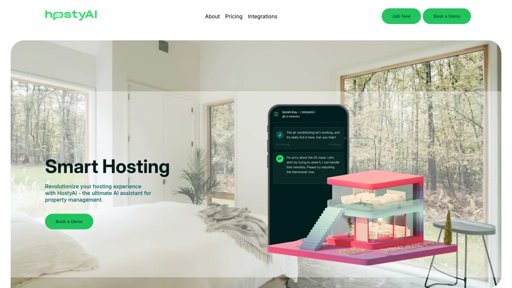 hostyAi website
