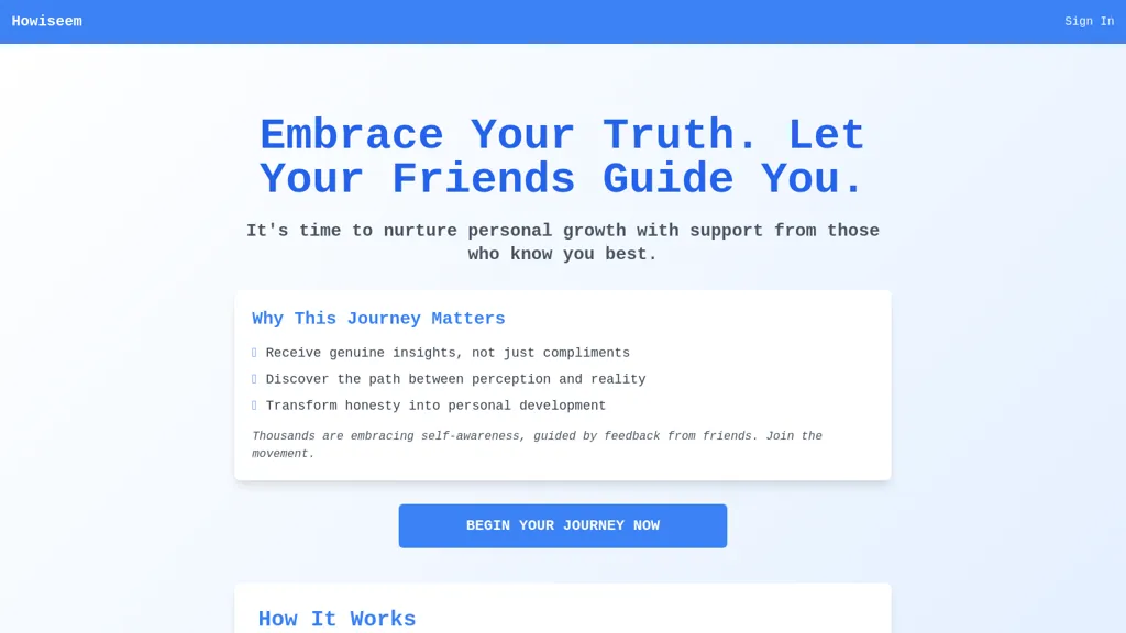 HowIseem website
