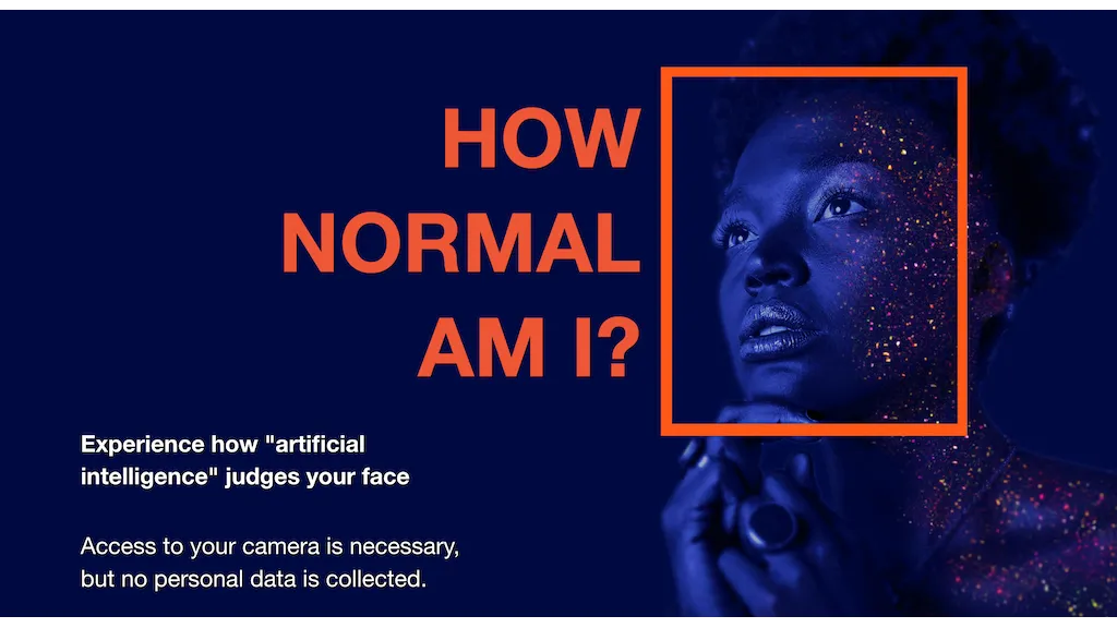 HOW NORMAL AM I? website