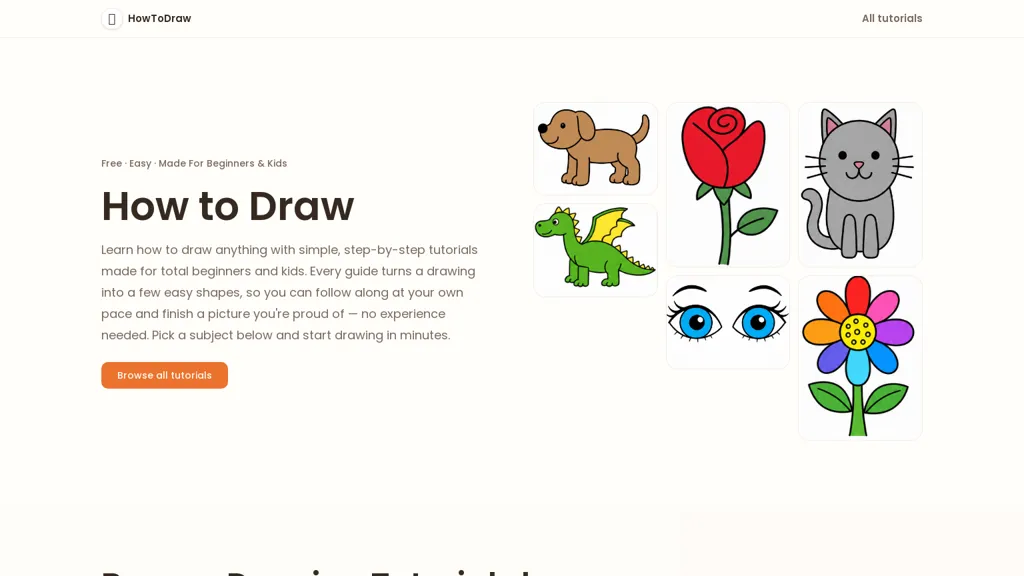Howtodraw.ai AI tool screenshot