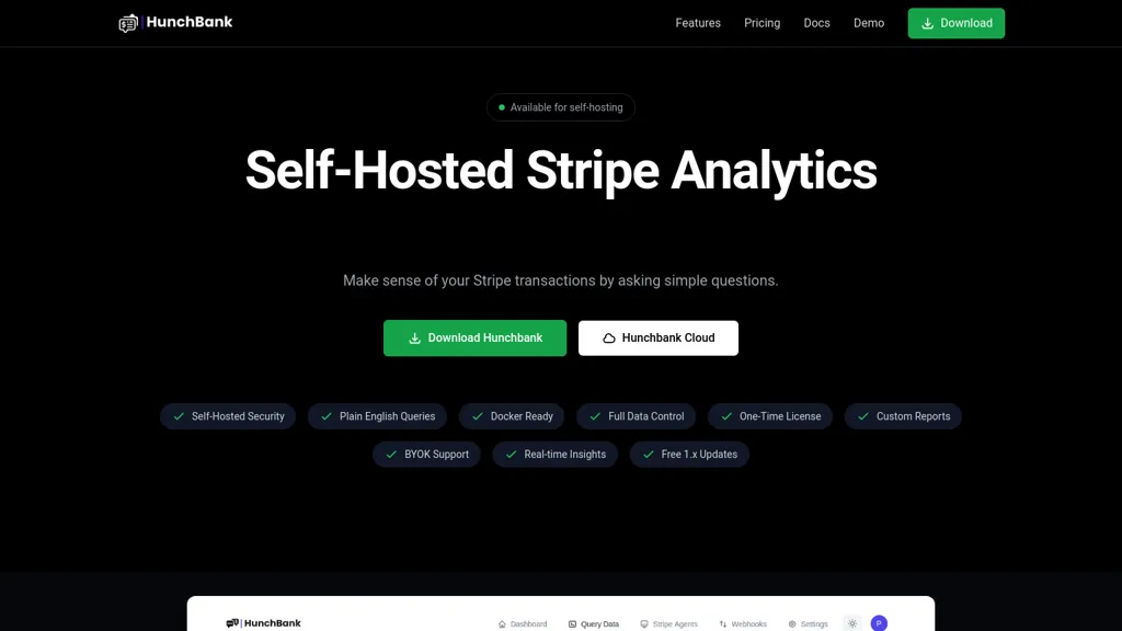 Hunchbank website