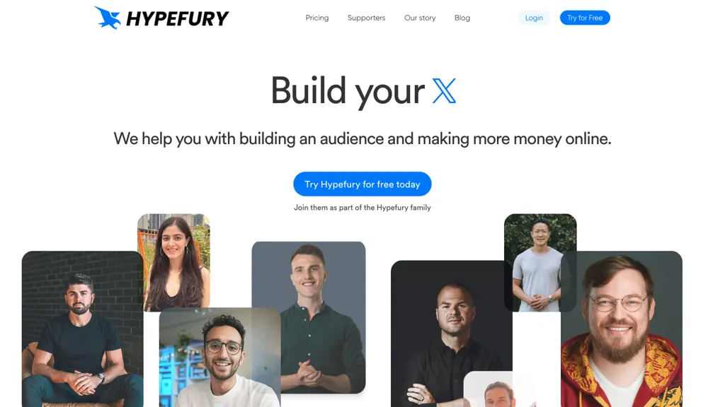 Hypefury AI tool screenshot