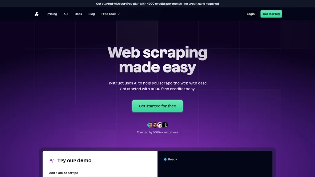 Hystruct website
