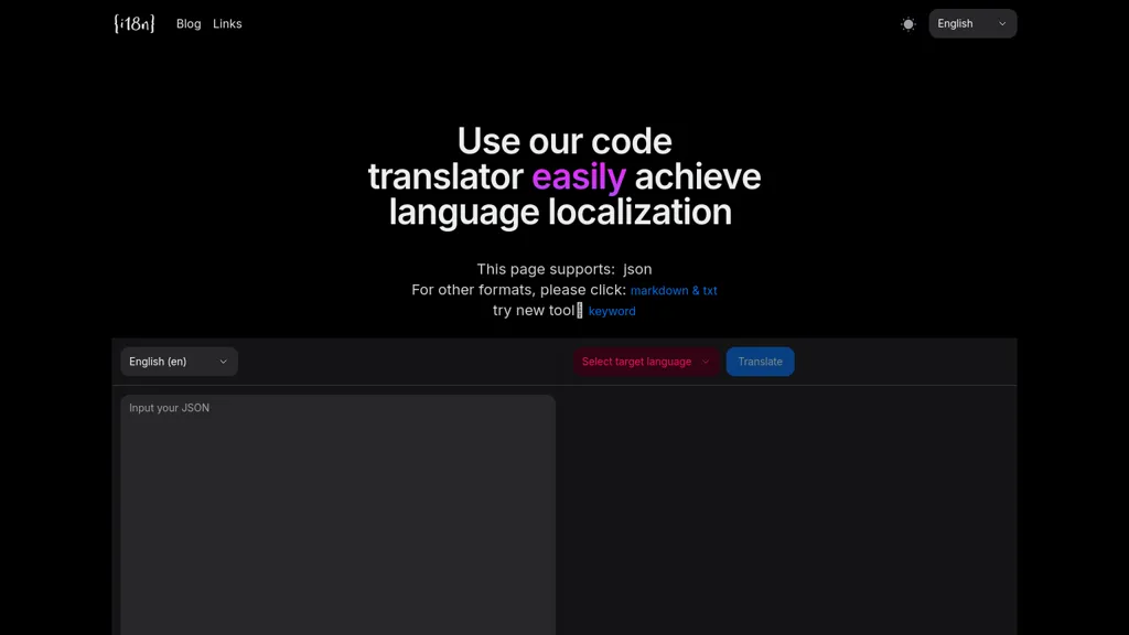 I18n Code website