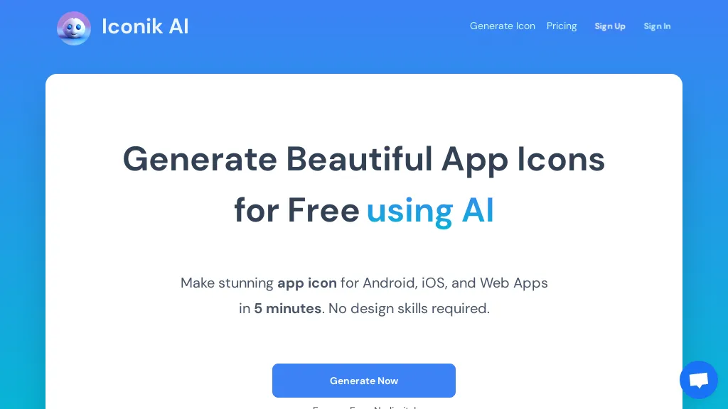 IconikAI website