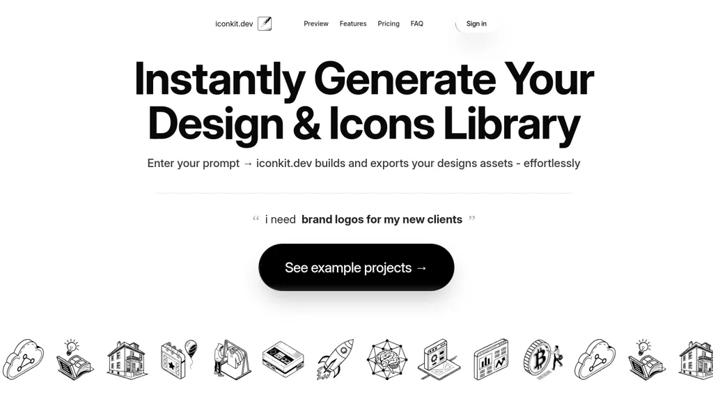 iconkit.dev AI tool screenshot