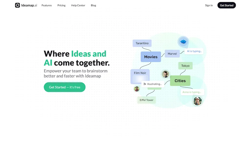 Ideamap website