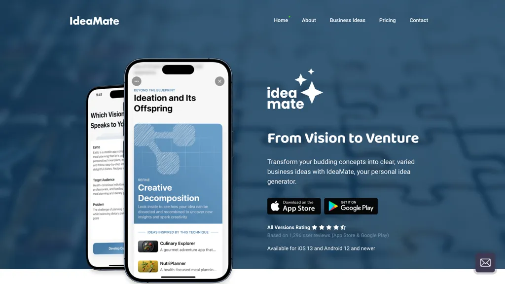 IdeaMate website