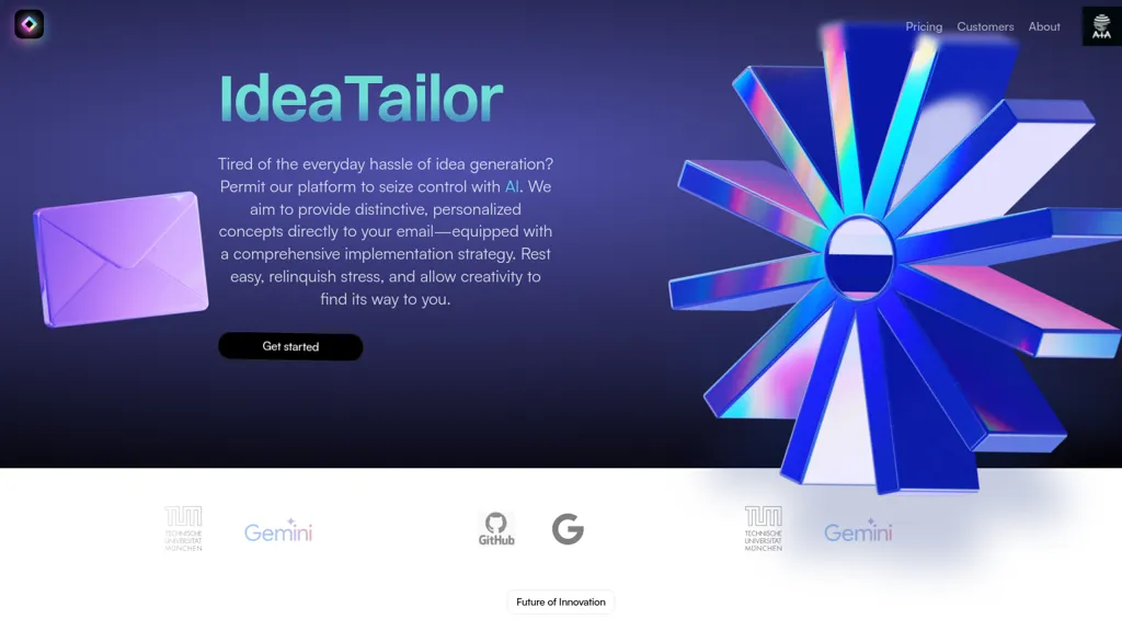 Ideatailor website
