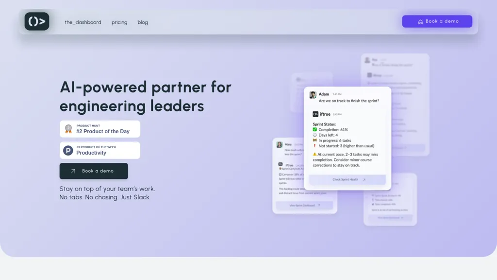 iftrue AI tool screenshot