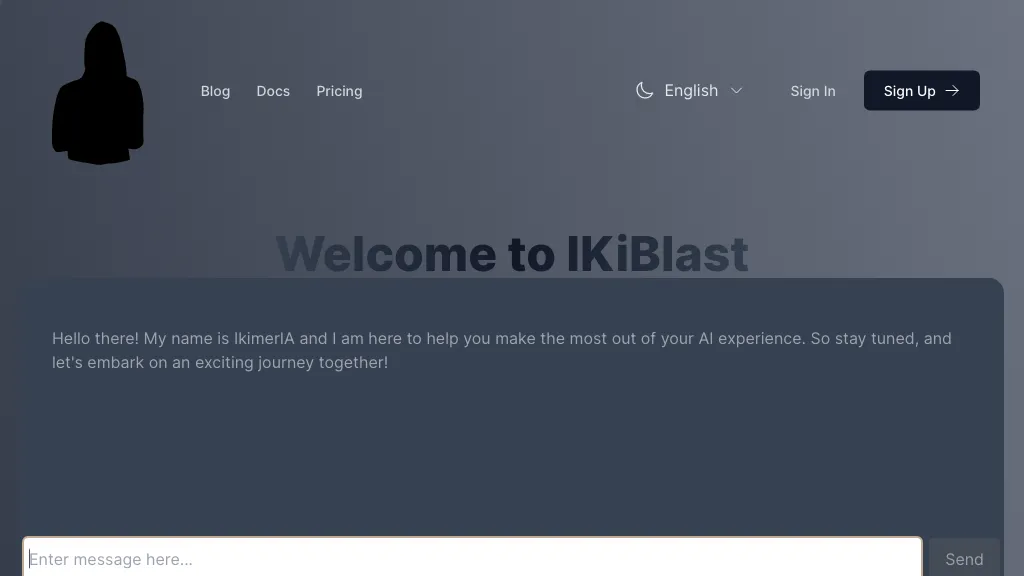 Ikiblast website