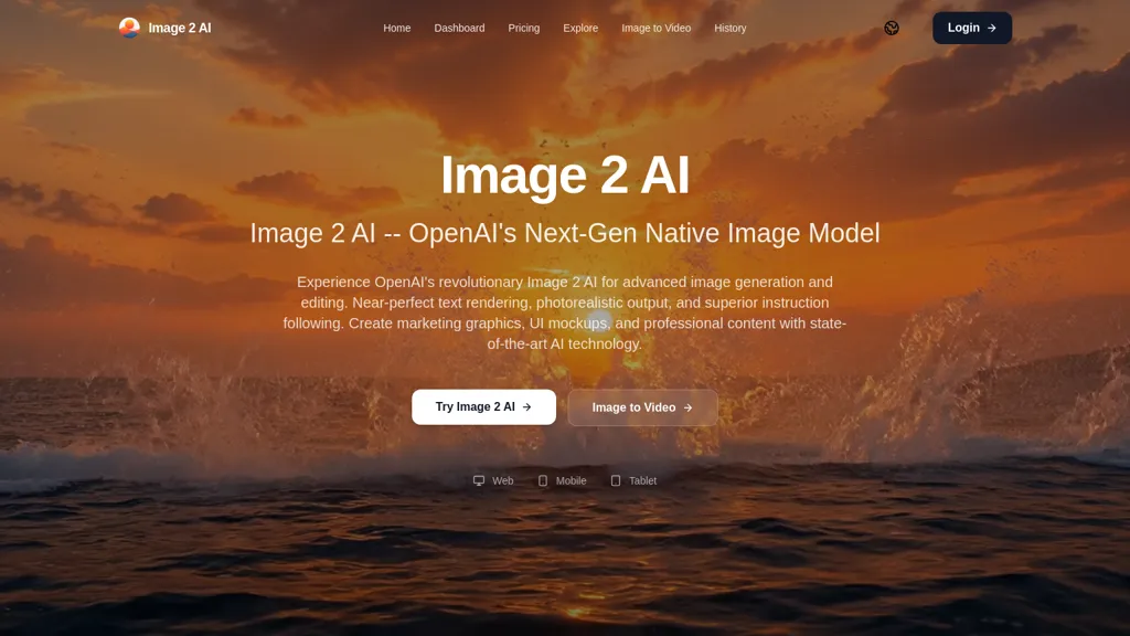 image2ai.io AI tool screenshot