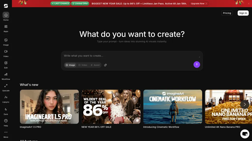 Imagine art AI Art Generation Tool