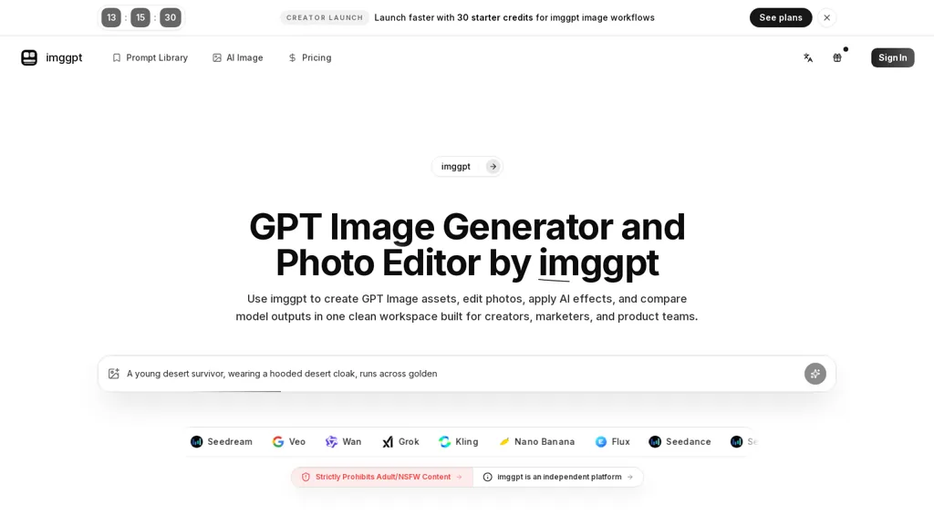 IMGGPT.io alternatives and competitors