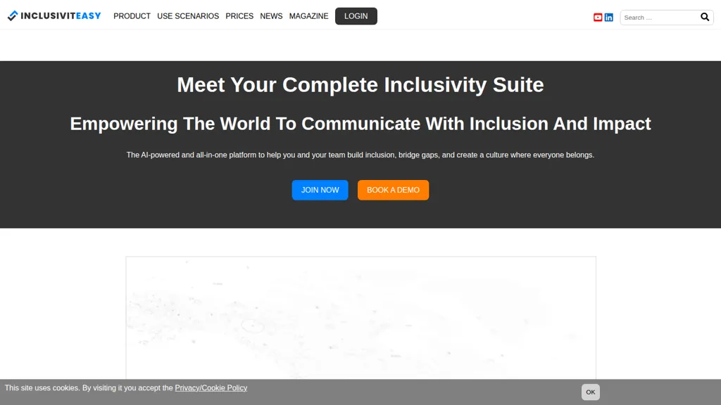InclusivitEasy AI tool screenshot
