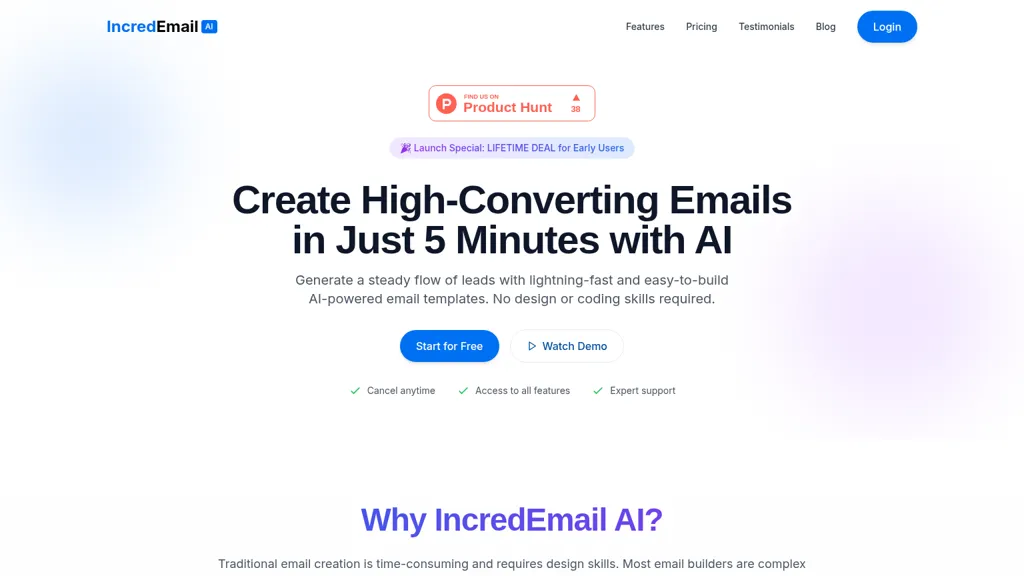 IncredEmail AI AI tool screenshot
