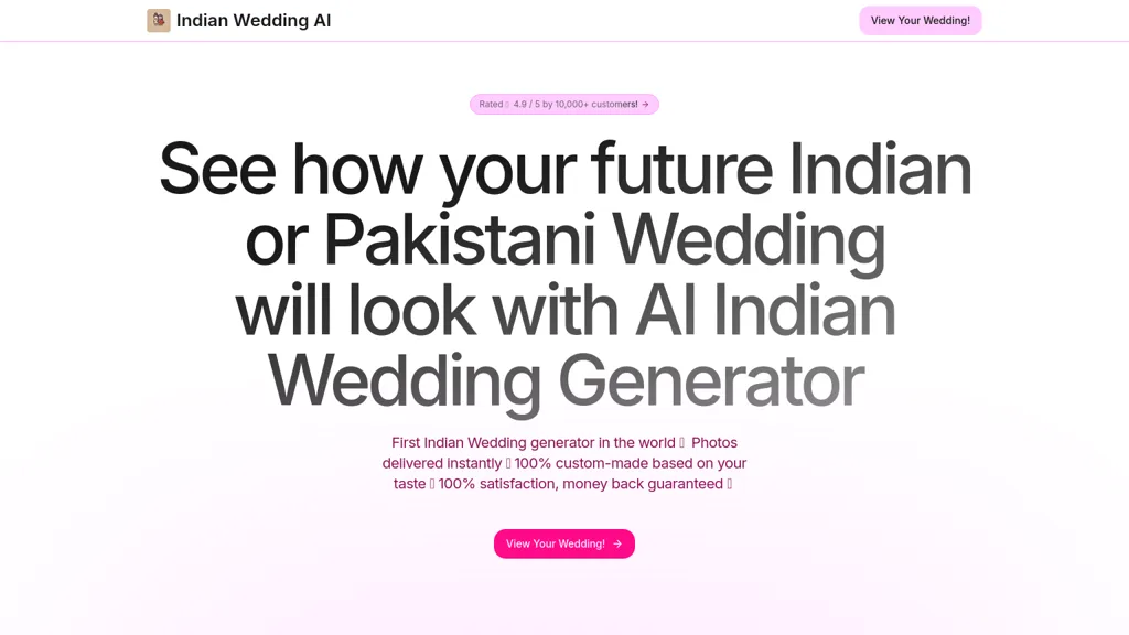 Indian Wedding AI alternatives and competitors